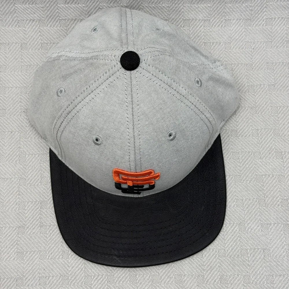San Francisco Giants Hat Cap Strap Back Mens One Size Gray‎ MLB American Needle